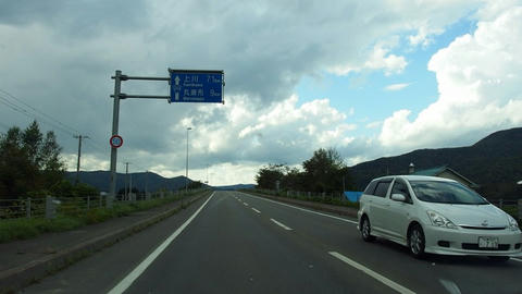 国道39号＠遠軽町瀬戸瀬
