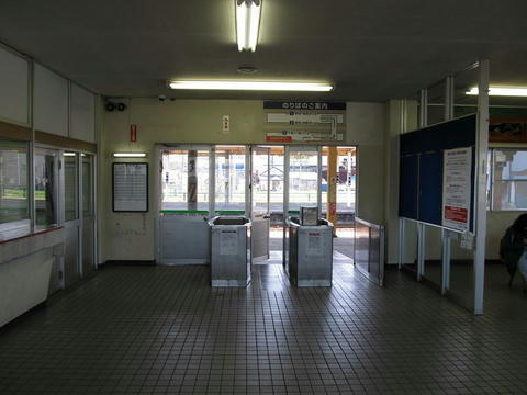 奈井江駅改札口跡