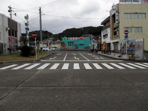 枕崎駅前