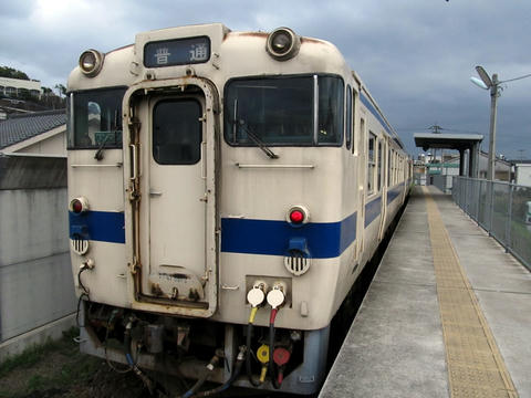 キハ47 9075＠枕崎駅