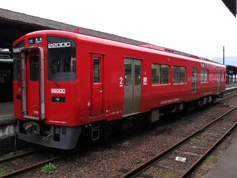 キハ220-1102＠人吉駅