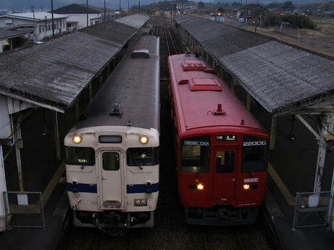 吉松駅構内