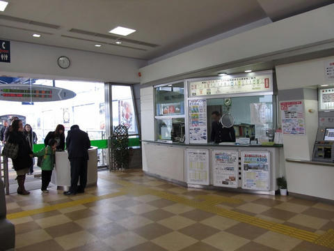 宮崎空港駅改札口・窓口