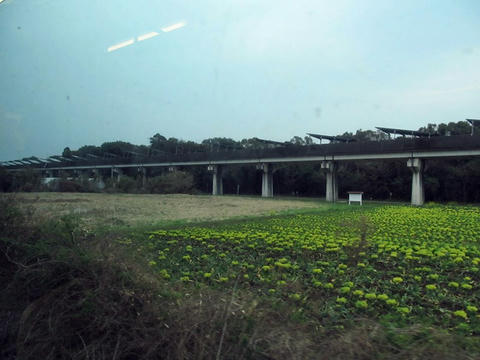 日豊本線から見た宮崎実験線
