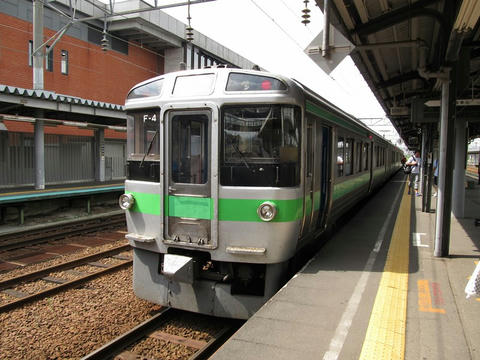 721系F-4編成＠岩見沢駅
