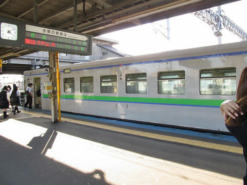 キハ150-106＠東室蘭駅