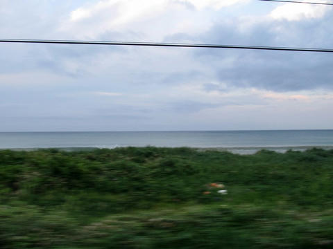 函館本線長万部付近沿線風景