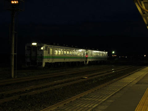 森駅側線に滞泊中のキハ40