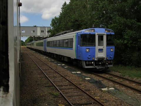 キハ183系北斗＠駒ヶ岳駅