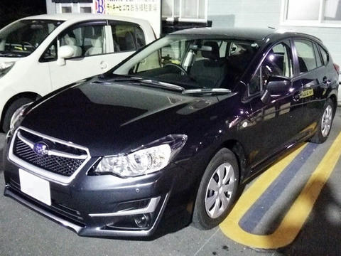 レンタカー（インプレッサ SPORT）