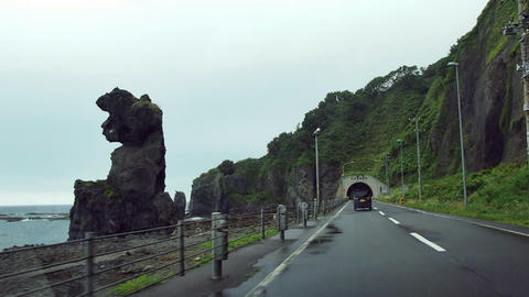 国道229号＠八雲町熊石地区