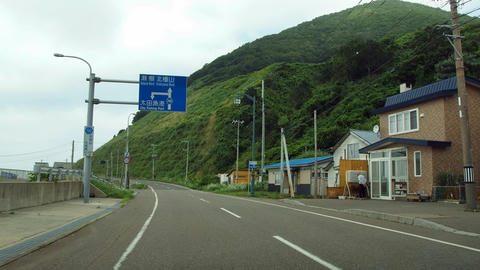 道道740号北檜山大成線＠せたな町太田
