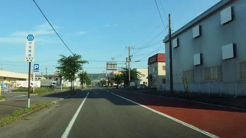 道道919号中央東線@室蘭市寿町