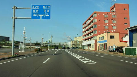 道道919号・国道37号交点@室蘭市中島町