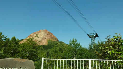 道道703号から見た有珠山