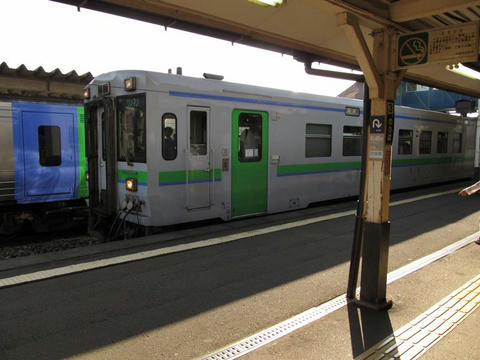 キハ150-107＠伊達紋別駅
