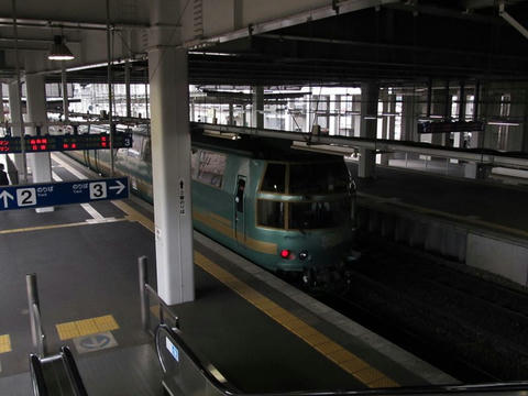 キハ71系ゆふいんの森＠久留米駅