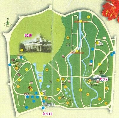 ボゴール植物園 地図