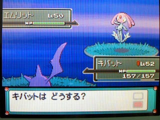 ポケモン プラチナ５１日目 神さまを捕獲 ３ うさぎ愛好会 旧