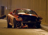 フェラーリ大破