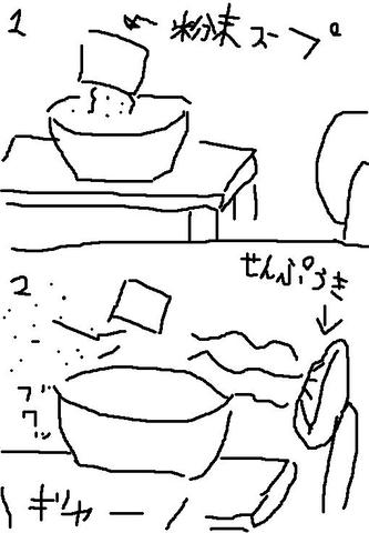 おもわずペイントで絵をかきたくなるほどの衝撃