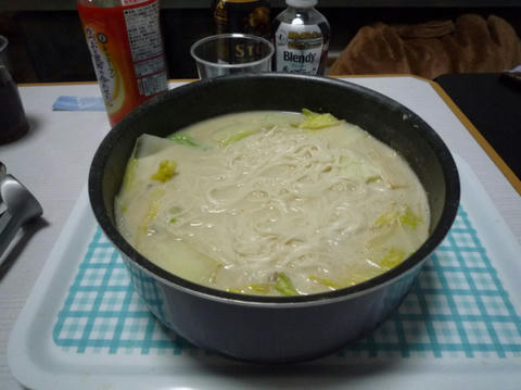 その１　豆乳鍋