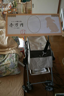 カートと商品券
