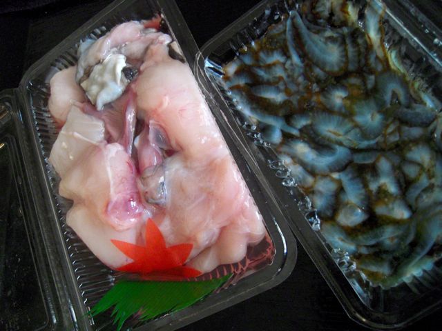 アンコウ ナマコ