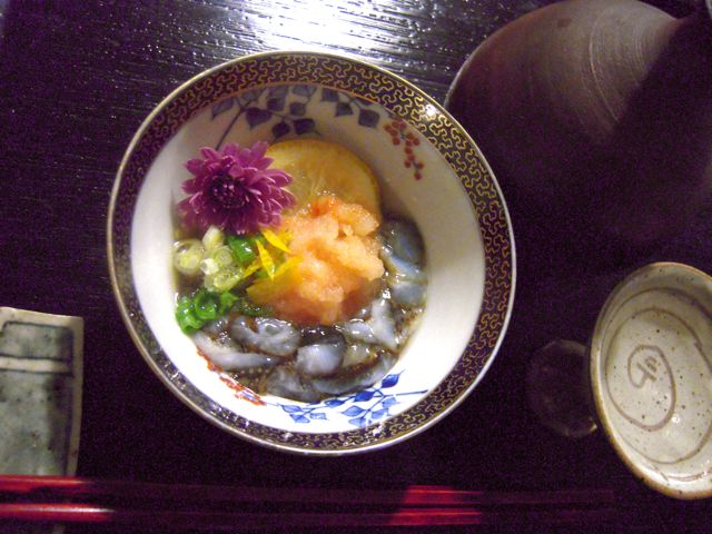 ナマコ酢