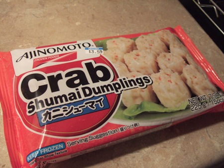 Crab Shumai Dumplings