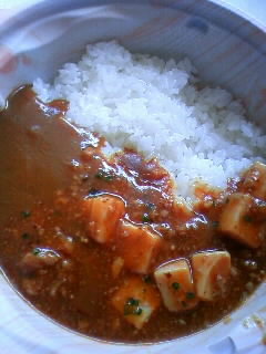 マーボーカレー。