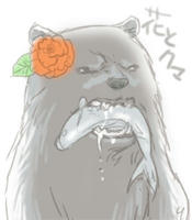 花とクマ