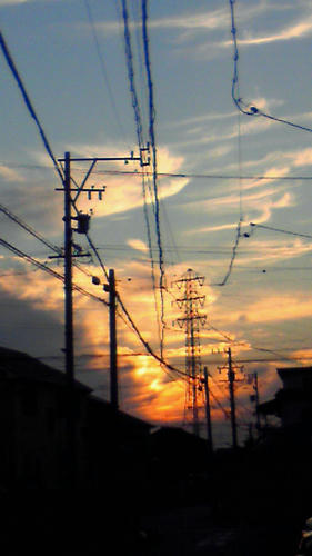 夕焼け