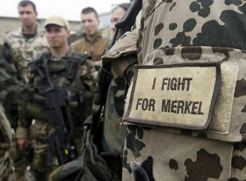 German-squad-fight-for-Merkel.jpg