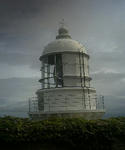 間近で見る鏡ヶ岬灯台