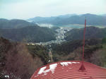 城崎温泉ロープウェイ山上駅からの景色