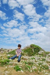 ★日本っぽくない岩の感じ★