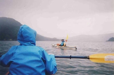 ★海坊主が一生懸命漕ぐ★