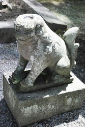 ★珍しい河童の狛犬★