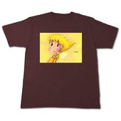 「オリジナル 天使のイラスト」　カラーTシャツ.3-4