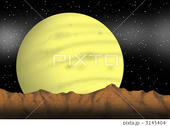 惑星・衛星・山脈・星・星空