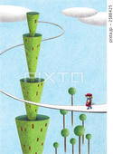 木・大木・樹木・小春日和・植物・道