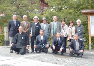 檀信徒研修旅行　於京都大徳寺