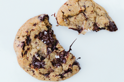 Salted Chocolate Chip Cookies