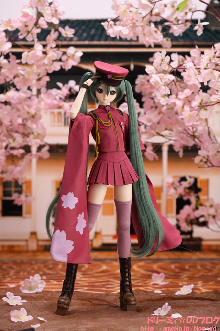 ミク 千本桜ドレスセット 壱ノ桜 桜花 展示キャラバン実施 初音ミクのひとりごと
