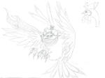 番鳥　目反転