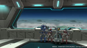 PSO2 α2テストより ©SEGA