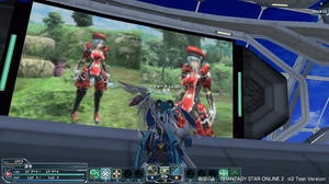 PSO2 α2テストより ©SEGA