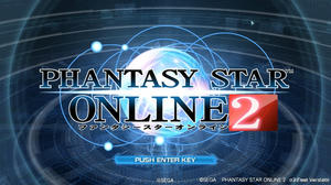 PSO2 α2テストより ©SEGA