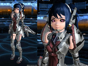 PSO2キャラクリ体験版より ©SEGA